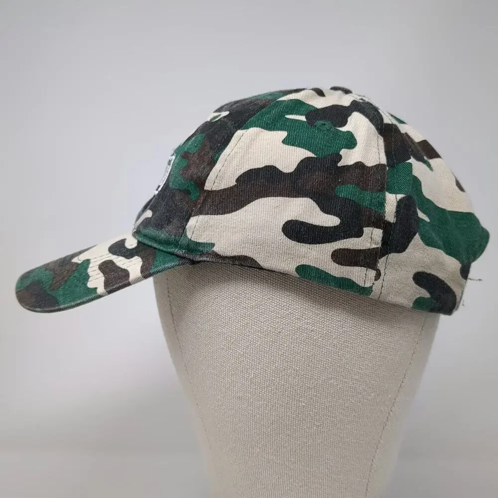 3 Cime Peruzzo Baseball Cap Green Camo One Size Strapback Cotton Bike Logo Hat